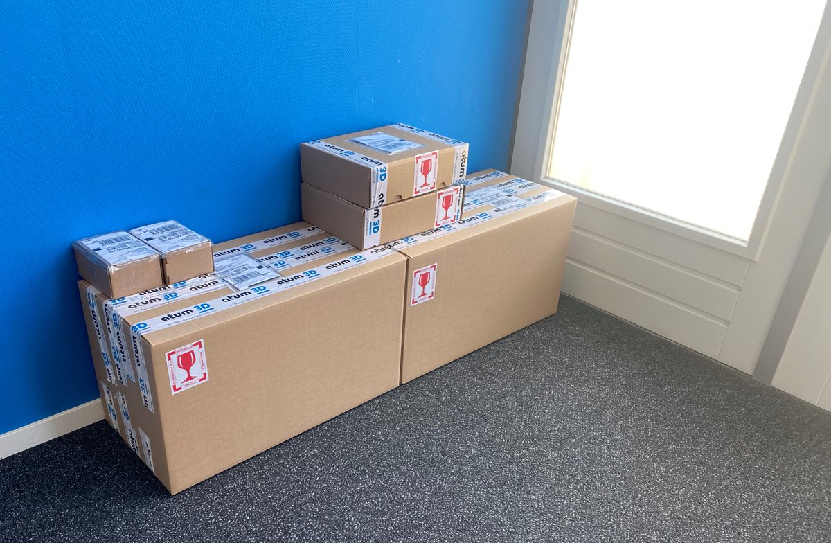 atum3D's tweet photo. Happy Customer Experience in the Print Service Centre
Do you also want to order (spare) parts? 
 👉🏼 Fill in your print request https://t.co/7X7bucHnIV. Whether you are looking for business-critical spare parts, medical models or devices, one-off designs: we are here for you! 
#3D https://t.co/QzxZvCrl03