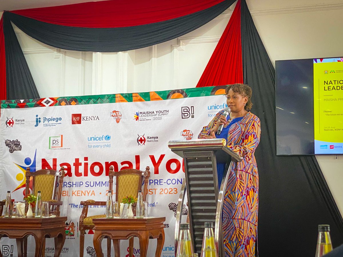 maisha_youth1's tweet photo. Dr Ruth Masha CEO, @nsdcc_kenya
Ako site, Sote Tuko site, Tuko #Youthsummit
This Year’s Theme is “The Future We Want, The Action We  Need”
#MaishaPreConference 
#MaishaConference2023 https://t.co/cdKcIwnBZR