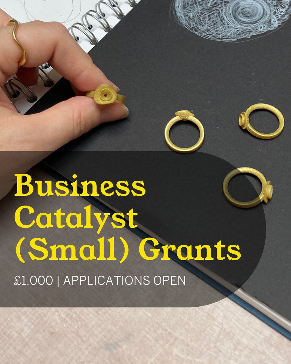 Looking to grow your business? Apply for our Business Catalyst (Small) Grants – up to £1,000 (including VAT) to accelerate your growth. Whether you sell directly or within the trade, use funds for equipment, marketing, or knowledge enhancement. 🚀Visit lnkd.in/ebhi7fm9