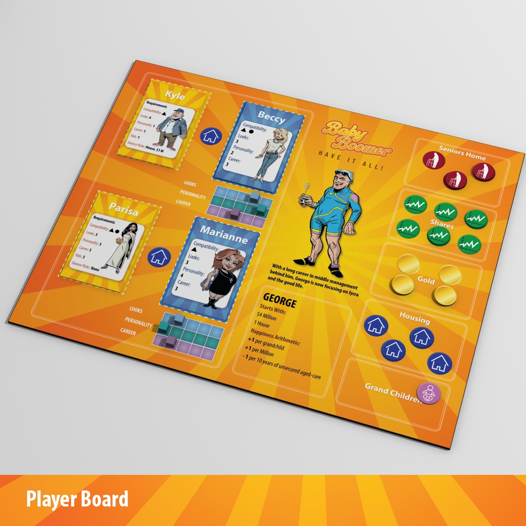 FatRainGames1's tweet photo. How do you win Baby Boomer: Have it All!? Happiness! Getting more happiness than the other #Boomers. . C'mon be a Boomer today⁠!
https://t.co/EpjZzlgkeA⁠
#game #games #dice #tabletopgames #gamestagram⁠
#startuplife #productlaunch #newproduct #startupbusiness https://t.co/GXio0HYbvE