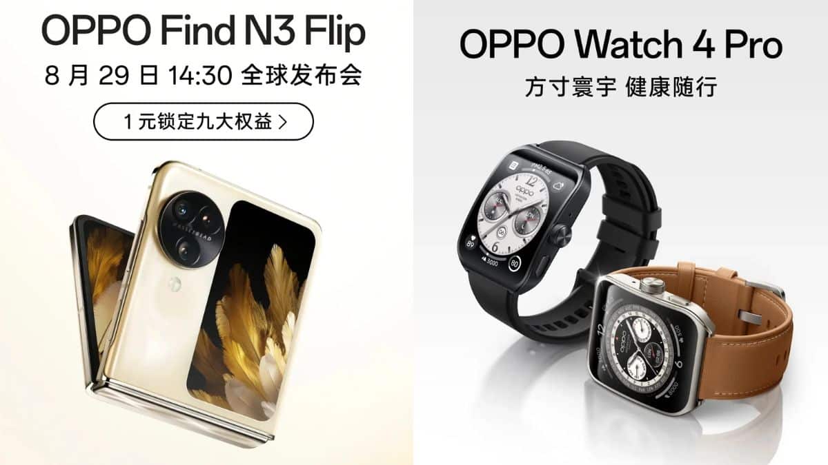 TheTechOutlook's tweet image. #OPPOFindN3Flip and #Watch4Pro Launch Date Confirmed: Renders and Teaser Images Revealed thetechoutlook.com/news/new-relea…