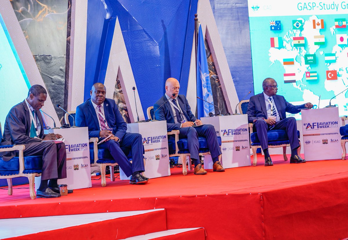 KenyaAirways's tweet photo. We are at the 8th Africa & Indian Ocean (AFI) Aviation Week organized by @icao - International Civil Aviation Organization in collaboration with the Government of Kenya...Follow thread #ICAO #AFIAviationWeek https://t.co/PbuBGzHJtN