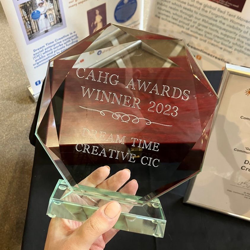 Accepting our national award from <a href="/ARAUK_IE/">Archives and Records Association (UK & Ireland)</a> <a href="/CArchives/">Community Archives</a> for winning the CAHG overall &amp; gathering &amp; preserving award for our <a href="/ForgottenWomenW/">Forgotten Women Wake</a> work. <a href="/WakeExpress/">Wakefield Express</a> <a href="/Expwakefield/">Experience Wakefield</a> #blueplaqueparity <a href="/D_T_Creative/">Dream Time Creative</a> <a href="/KirkleesLocalTV/">Kirklees Local TV</a> <a href="/MyWakefield/">Wakefield Council</a>  #heritage #herstory