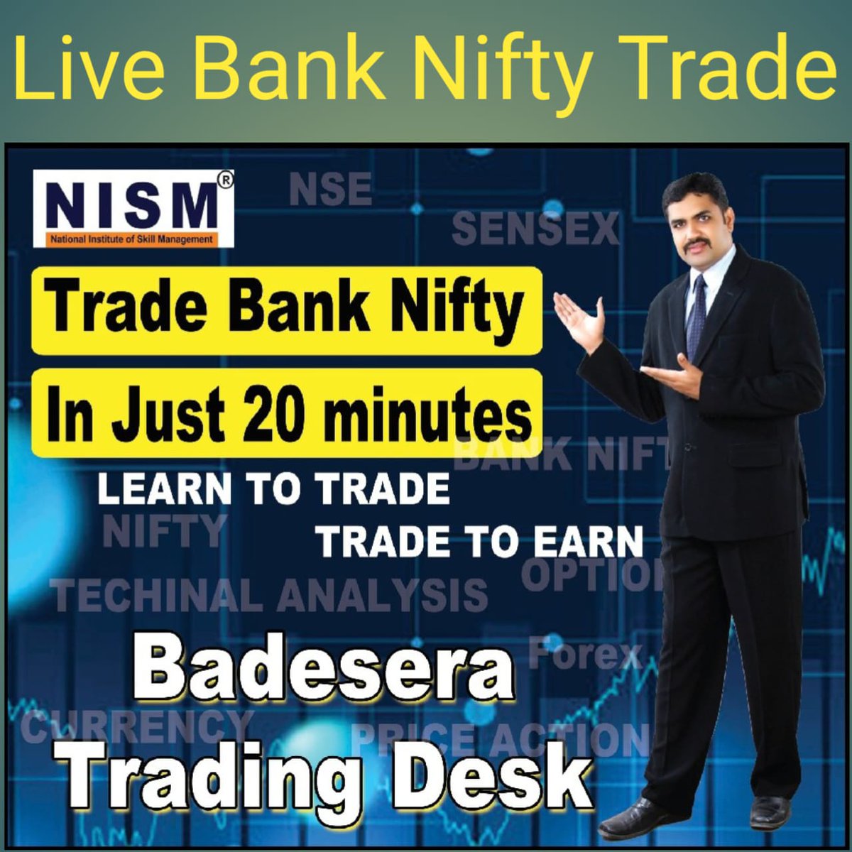 Still suffering from daily losses ??? why .. 
join me today evening at 7:30 Pm and learn How to trade Bank nifty Just 20 minutes a day !!
chat.whatsapp.com/HXBshJRs8CkJVN…
#BankNiftyOptions #banknifty #options #Course #trading #investment #Technical