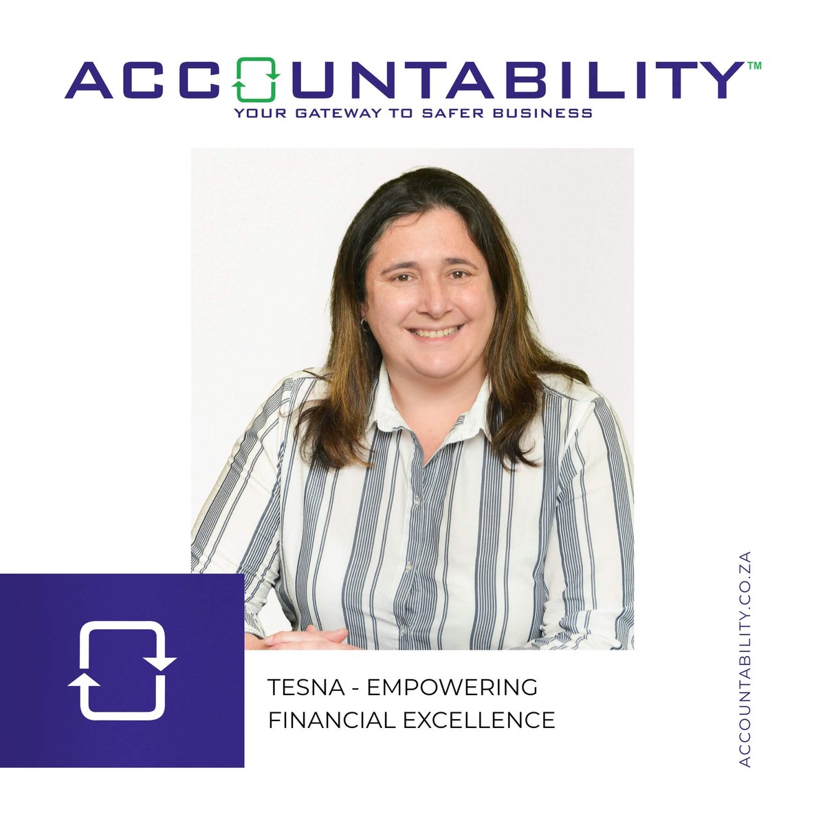 AccyGroup's tweet photo. In the realm of Accountability, Tesna stands tall as our finance expert!
Let's celebrate Tesna's impactful commitment as she continues to shine brightly in her role! πΌπ
https://t.co/trteai7nFH
#WomenInAccountability #EmpoweringExcellence https://t.co/TphLrZKahH