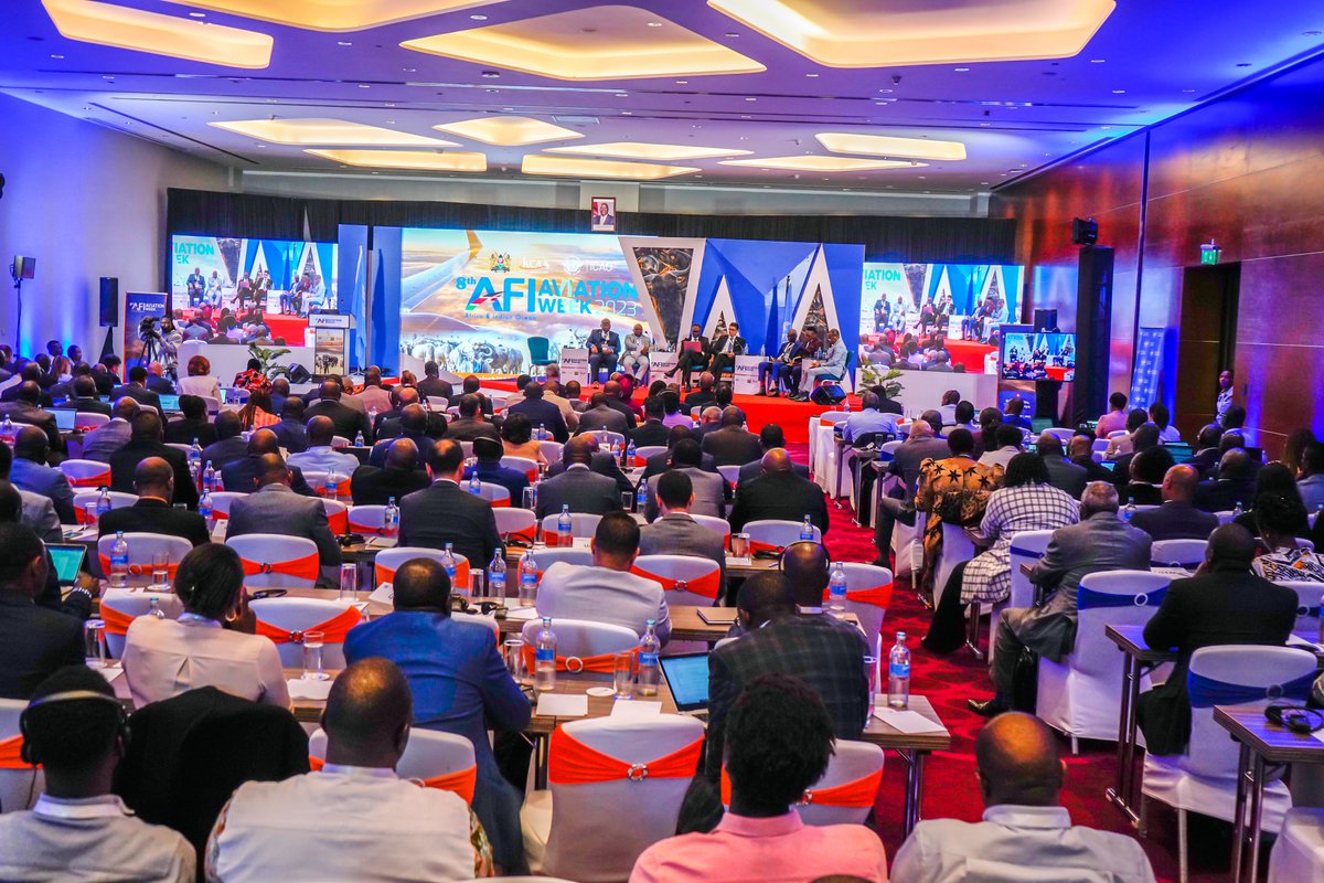KenyaAirways's tweet photo. #AFIAviationWeek taking place in Nairobi, aims at advancing aviation safety and fostering sustainable growth in the region.
Spare some time to visit our booth to learn more about new loyalty program, #AsanteRewards and our brand new website for booking and so much more. https://t.co/35ynJsEsyF