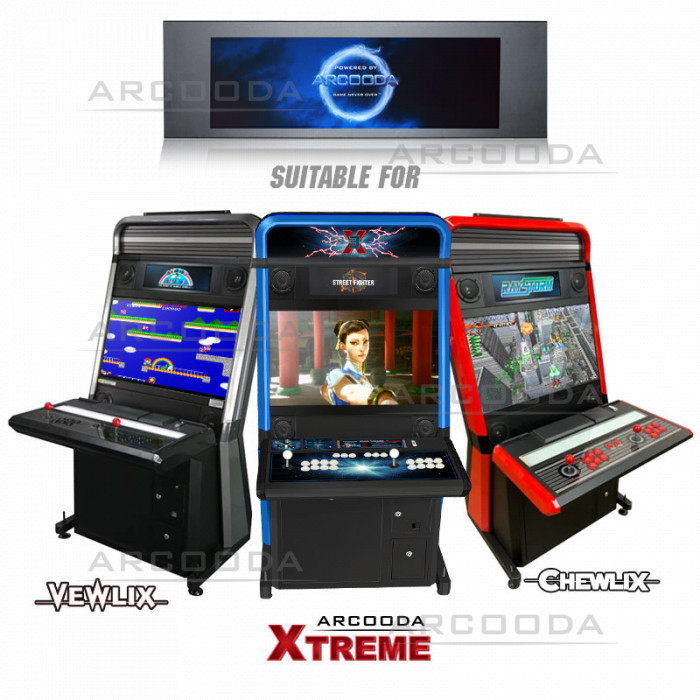 Our new updated version 14.9inch monitor addon is now in stock and shipping.

Add a 2nd monitor to your Game Wizard Xtreme, Chewlix or Vewlix machines. Plug and play installation.

arcooda.com/buy/14-9-inch-…

#arcooda #vewlix #gamewizardxtreme #chewlix