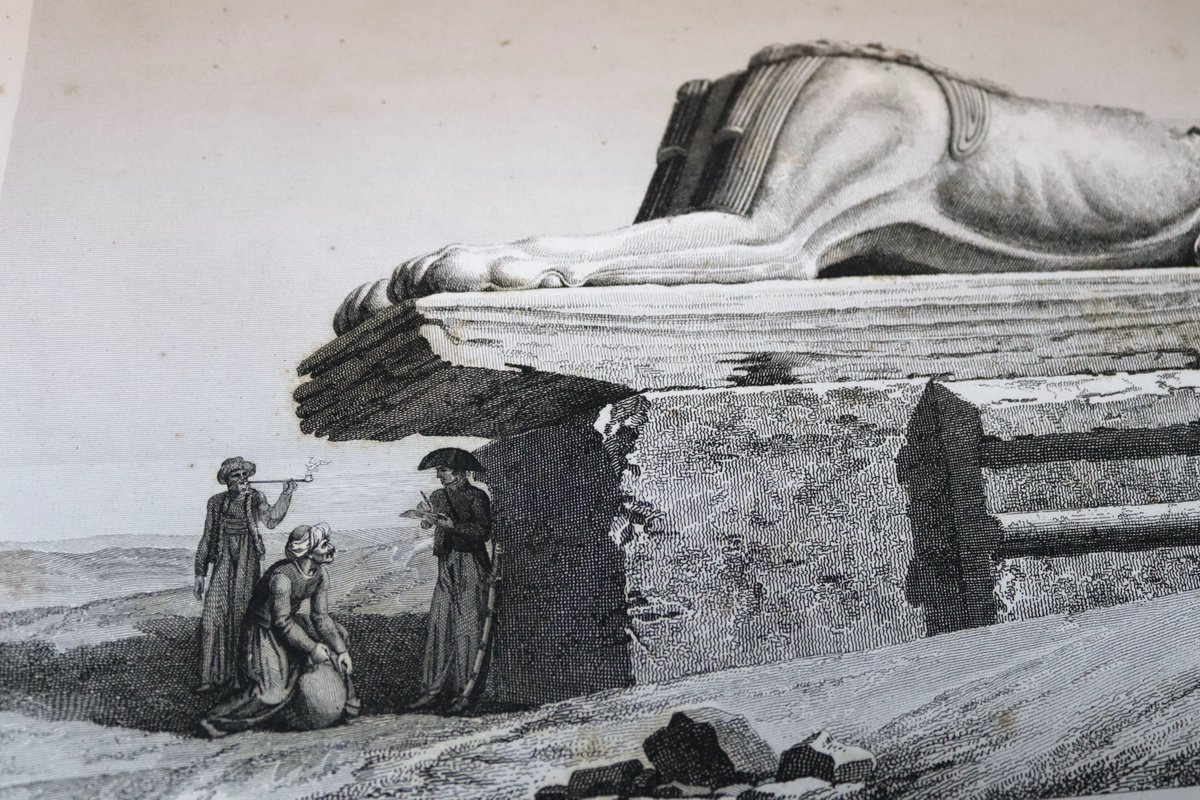ARCENational's tweet photo. Among ARCE’s book collections, and today’s 75th ARCE anniversary post, is its 3rd edition printing of “Description de l’Egypte”. This edition, along with its texts, maps, and engravings can be accessed at ARCE’s Library in the Cairo office.
#ARCE75 #Napoleon https://t.co/bOfoIPivu7