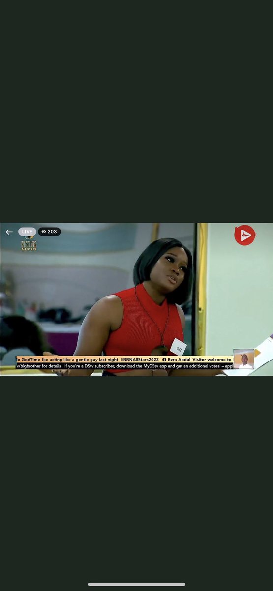 Ms_Tymee's tweet photo. My NKEM 

When I first heard you were coming back my first statement was “affliction shall not rise a second time o, I don’t have energy” but never have I been so happy to eat my words

Each day I watch you I am happy you came back to this show https://t.co/uZ2RjxUox9
