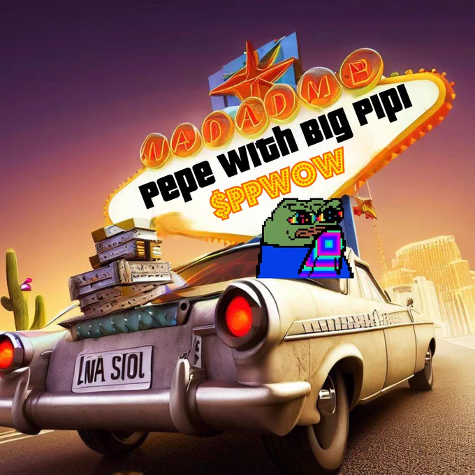 GEMInside_'s tweet photo. 🤫 Shh, got the scoop on $PPWOW! 🚀 Exciting news: Pepe With Big Pipi's epic #NFT collections are dropping soon. Ready to be part of it from the start? Join us! 🎉🔥
Discord: https://t.co/vLPRO49rCJ
Telegram: https://t.co/FerABzERTX
#pepewithbigpipi #ppwow #nft #cryptocurrency https://t.co/jh5lAWHquj