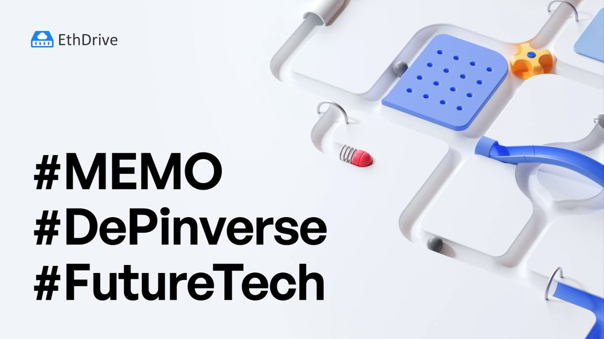 MemoLabsOrg's tweet photo. Exciting times ahead for MEMO and #DePinverse! 

Embrace the future where decentralized storage and physical infrastructure networks converge. 

Get ready for a transformative journey! 🤟

#MEMO #FutureTech https://t.co/3ydF296r6X