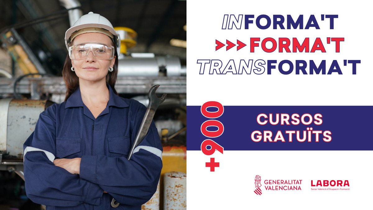GVAlabora's tweet photo. 👩🏻‍💻Si te interesa alguno de nuestros #cursos de #formación, puedes solicitarlos mediante tres vías: 📷 A través de #PuntLabora en nuestra web 📷#GVAPuntLabora 📷 Pidiendo cita previa en tu  📷Sigue leyendo (1/2) 🧵 https://t.co/LVGL93S6WC