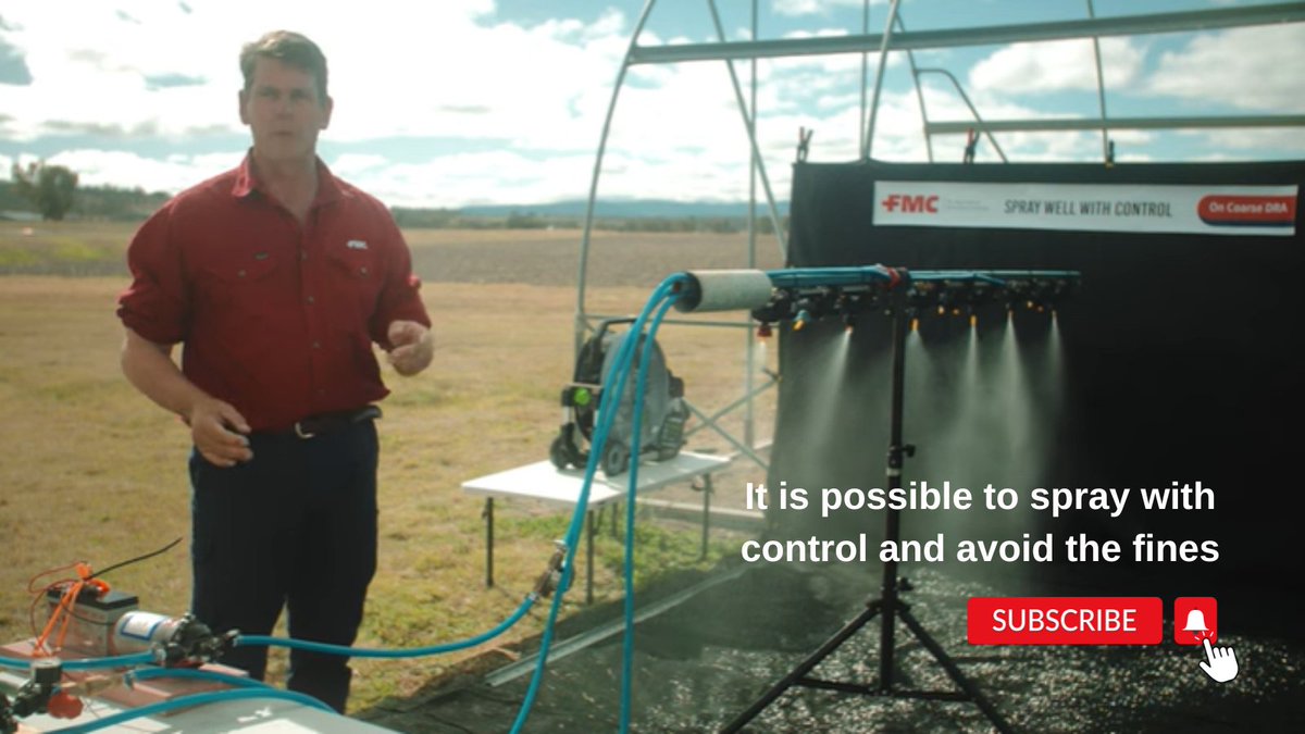 FMCANZ's tweet image. Join Dr. David Johnson, FMC Technical Specialist, as he reveals the hidden potential of herbicides when applied with a very coarse or ultra-coarse spray quality. youtu.be/c_4e5AApTvY
