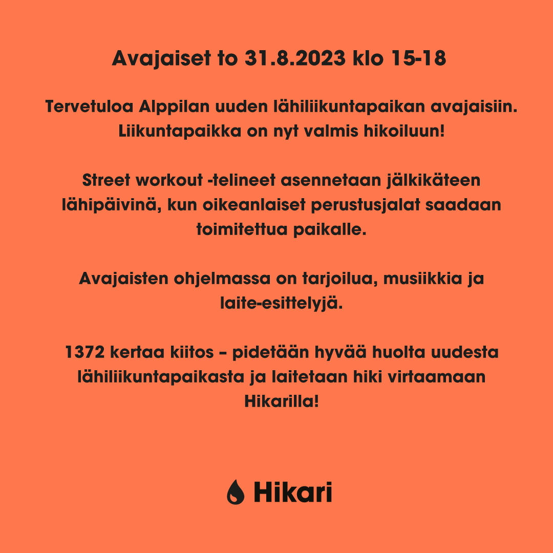 alppilabasket's tweet photo. Stadin paras 3x3 kenttä sijaitsee tätä nykyä Alppilassa osoitteessa Viipurinkatu 21. Auki klo 7-22. Tervetuloa avajaisiin 31.8. klo 15-18. #koripallo #koris https://t.co/MGmgmUdSAB
