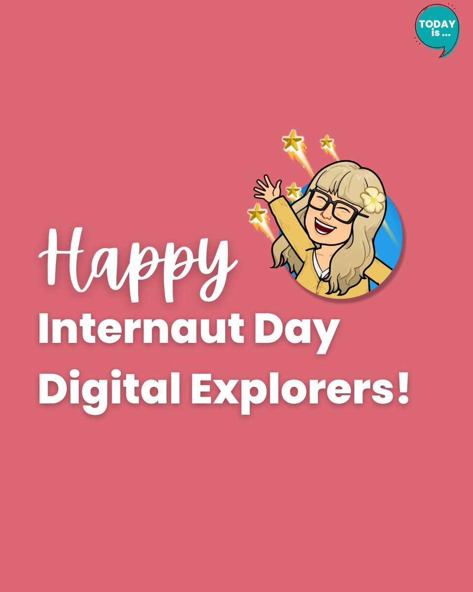 🌐 Happy Internaut Day, Digital Explorers! 🎉

Do you remember the days before the internet? What's your FAVOURITE thing that it has allowed you to do? 

#InternautDay #DigitalAge #OnlineSafety #ConnectAndThrive #InternetArt #HappyInternautDay #DigitalAdventures #ExploreOnline