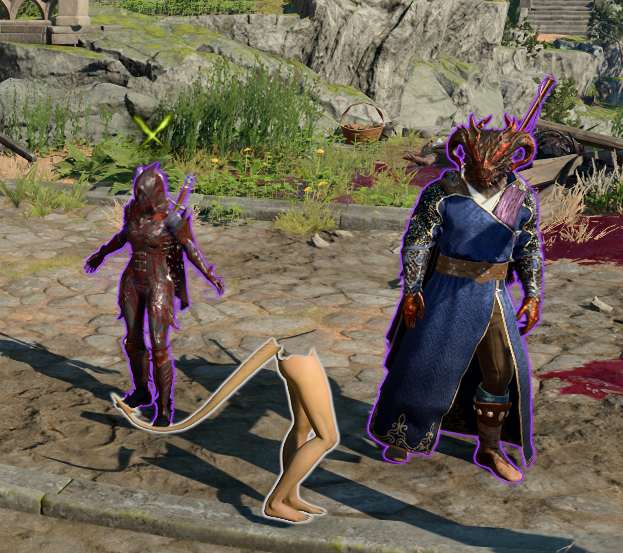 EZE3D's tweet photo. The party now calls me legs #BaldursGate3 @Hey_A_Cubed @Splicedyoutube https://t.co/zYYeVwO5Tt