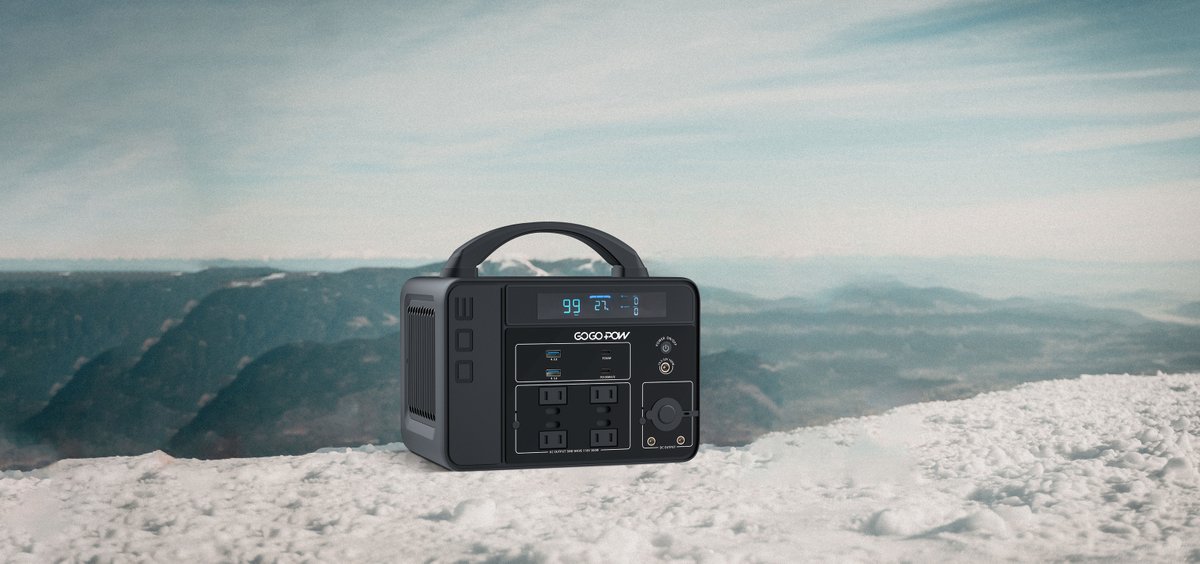 Power your next trip to the wintery mountains. 🏔️
Get your GOGOPOW G300 in bio.#gogopow #camping #photography  #WINTER  #PortablePowerStation