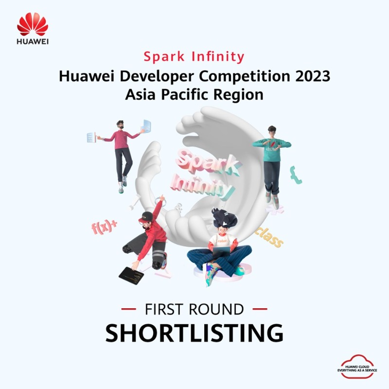 HuaweiCloudAPAC's tweet photo. 🎉We're thrilled to unveil the results of the first round shortlisting for Huawei Cloud Developer Competition APAC 2023! 🚀 Your innovative ideas are truly impressive, and we can't wait to see how these projects evolve in the next stage.🌟 Congrats to the Top 50 teams!👏