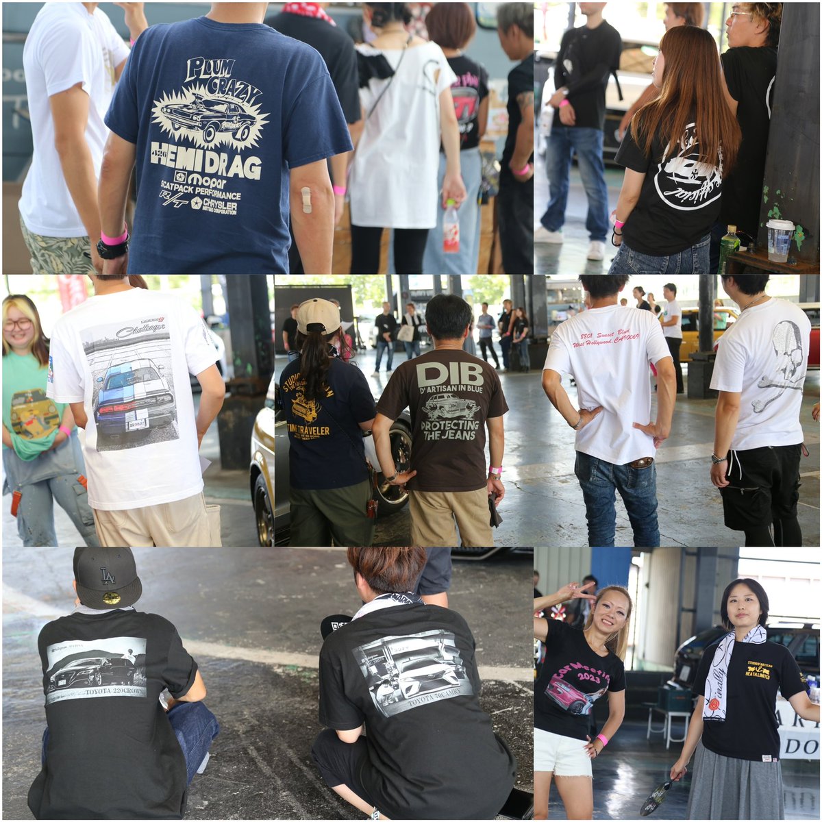 ouka_nao's tweet photo. 👚Car Meeting2023👚
〜T-shirt collection 〜
ドレスコードは
✨車の絵Tシャツ✨
いろんな車の絵デザイン、
お手製デザイン等等
オリジナルTシャツを作って参加される方が
非常に多かったです✨
すごく楽しく拝見させていただきました❣️
#CarMeeting2023
#CarMeeting2023で会いましょう
#T1GP
#1GP https://t.co/gchfvbjGMU