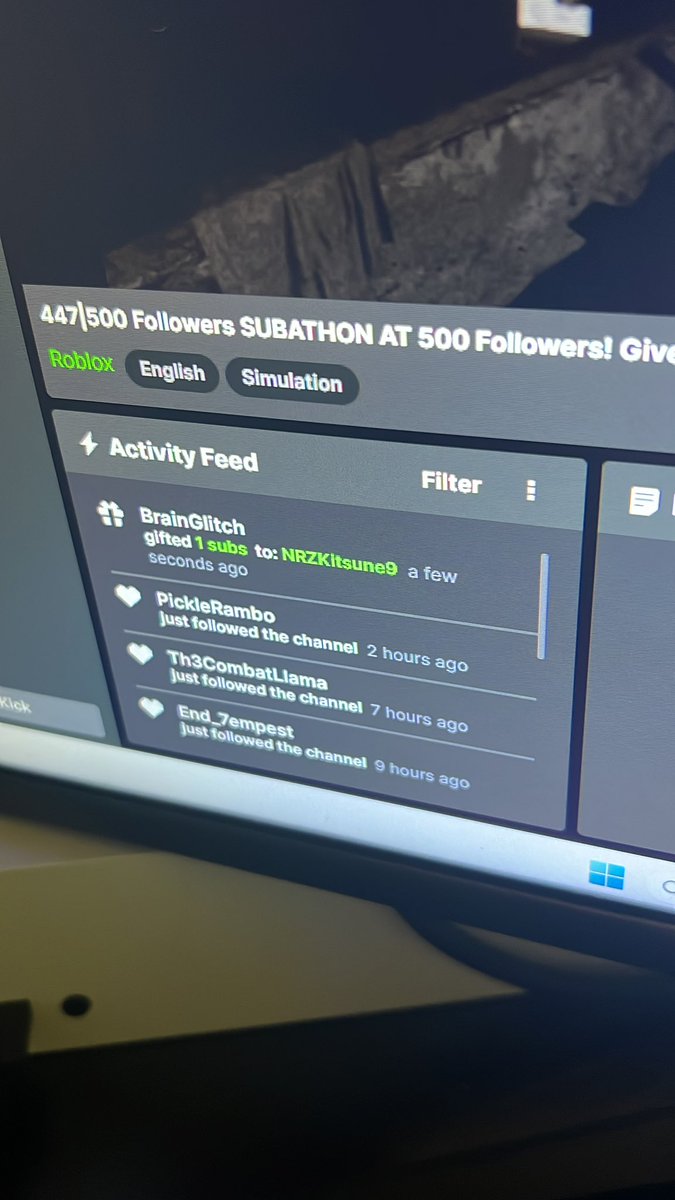 StevieHitz's tweet photo. WE LIVE ROBLOX WITH @ADOGGaBEAST https://t.co/o2ExZcQtsz check us out! Already got a gifted sub! #KickStreamer #KickAffiliate #KickArmy #followmykick #roblox #ROBLOX #Live #Letsplay #scarygames https://t.co/hi4ubJddfT