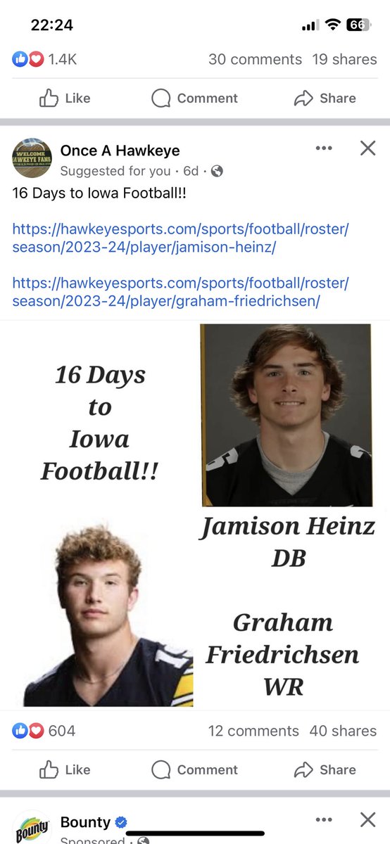 Nothing pauses the doom scrolling like seeing a familiar face in a suggested for you Facebook post