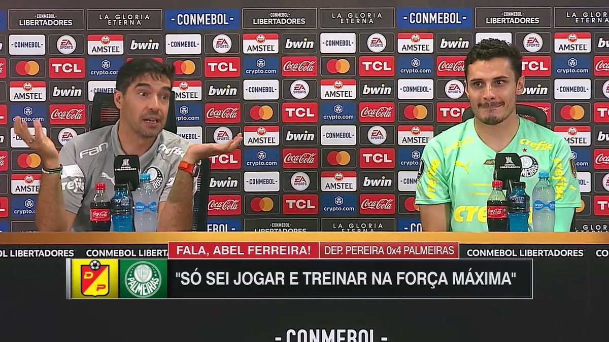 mmurilodias's tweet photo. Abel Ferreira:

- Não tem espaço para todos... Todos agora falam "ah, precisa colocar o Kevin". Isso não é casa das oportunidades, não é Big Brother. É preciso trabalhar, merecer e esperar pelo momento certo. https://t.co/aIYvSApMNL