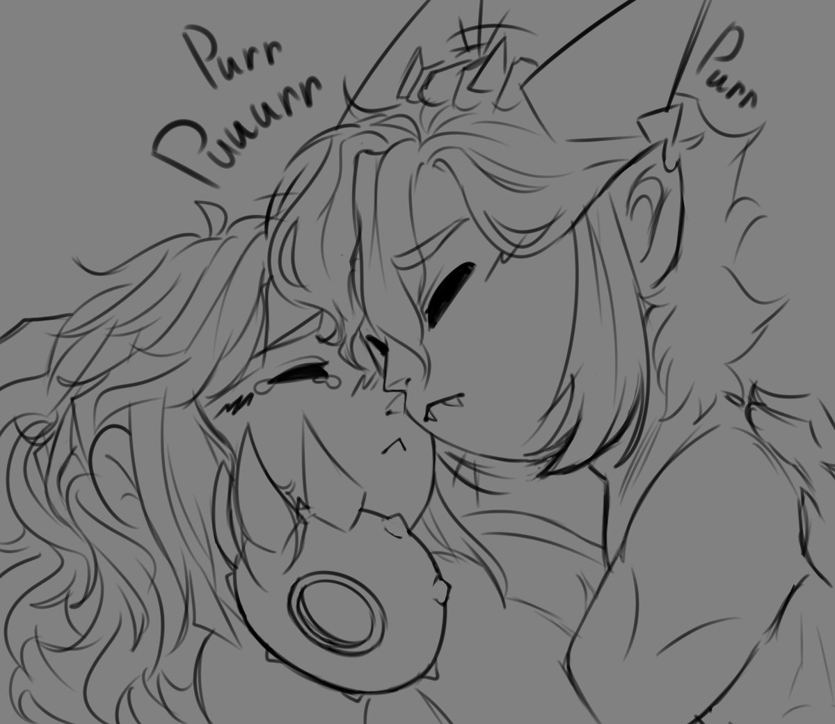 dark_sannaliel's tweet photo. Since my friend doesn't afraid about posting they arts at all, I'll post a few here too. AND about this AU- ahahahaha
I've drew some too~
What am I saying, we drew at the same time, lol
Drawing at night is a bad idea
#jsabnsfw https://t.co/Hn3fFjOr8n