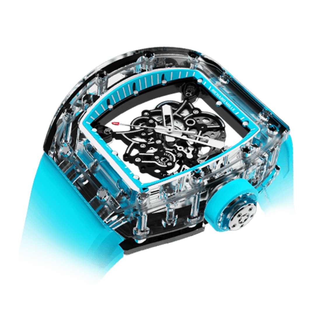 WORLDTIMER_'s tweet photo. AET REMOULD Richard Mille RM 055 Sapphire Blue "A55 CERULEAN" (Retail:US$742,000)

Price and Watch Details:https://t.co/5gJ13FTVmL

#RichardMilleWatches #RMcollection #richardmillesapphire #richardmillethailand #dailywatch #dubaistyle #AETremould #watches #luxuryliving #breguet https://t.co/PJ3gWS3sEy