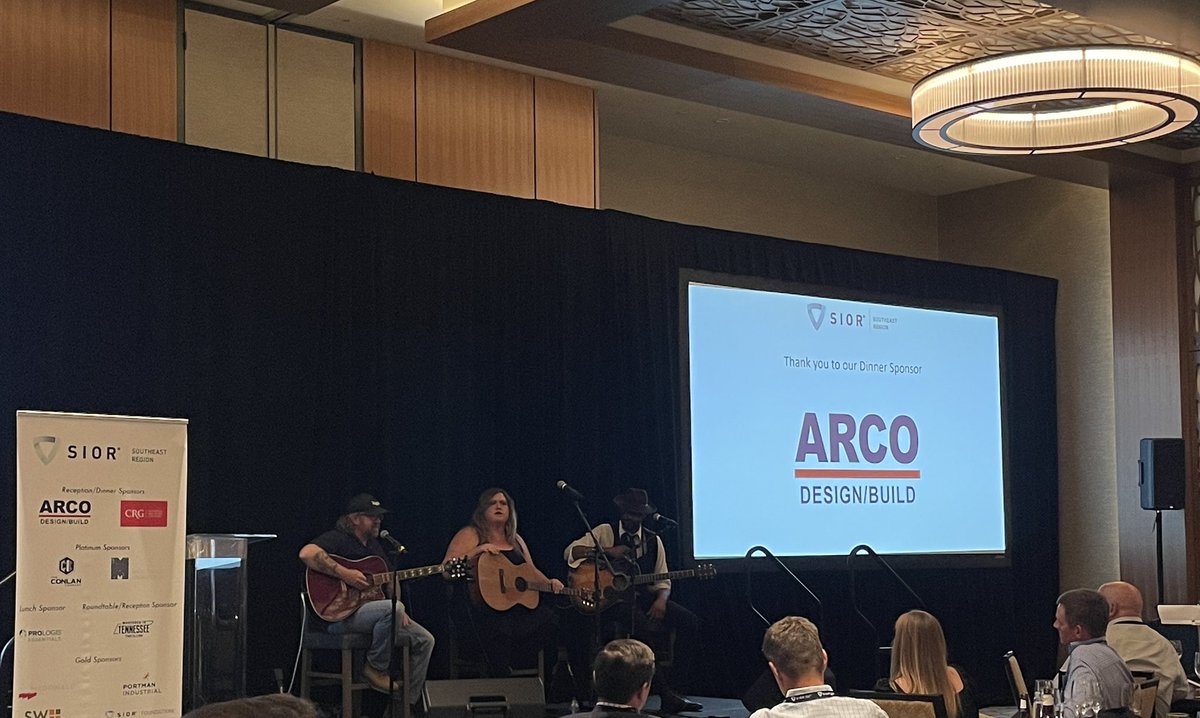 jrsteinbauer's tweet photo. Super dinner with @SIORglobal SE Regional members. TY #ArcoDesignBuild for sponsoring the dinner &amp; entertainment. Another first class event. #sior #cre https://t.co/fJ3j15m5dD