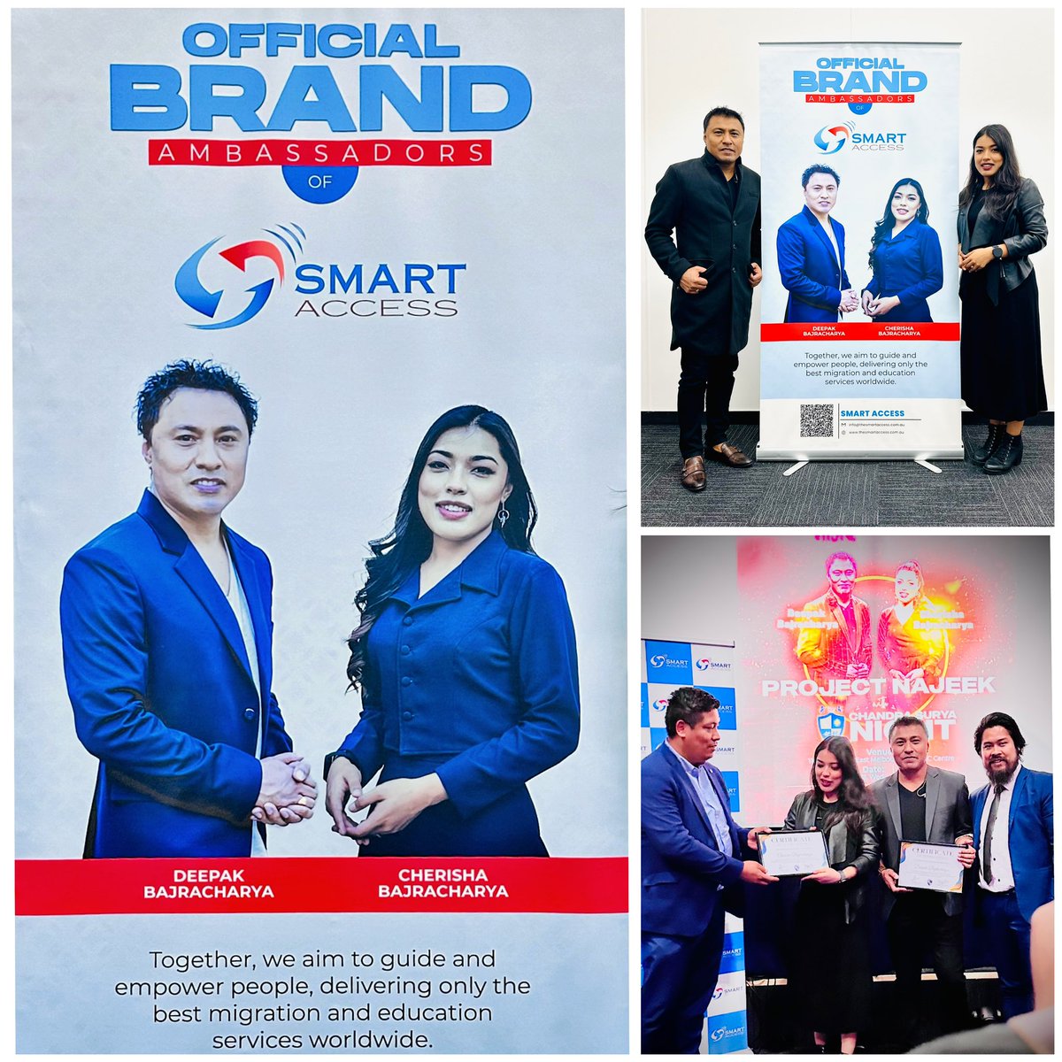 Starting a new chapter with Smart Access International as the OFFICAL BRAND AMBASSADORS!!!
So glad to be able to share this milestone with Cherisa. Can't wait to expand our experiences with the team. 😀