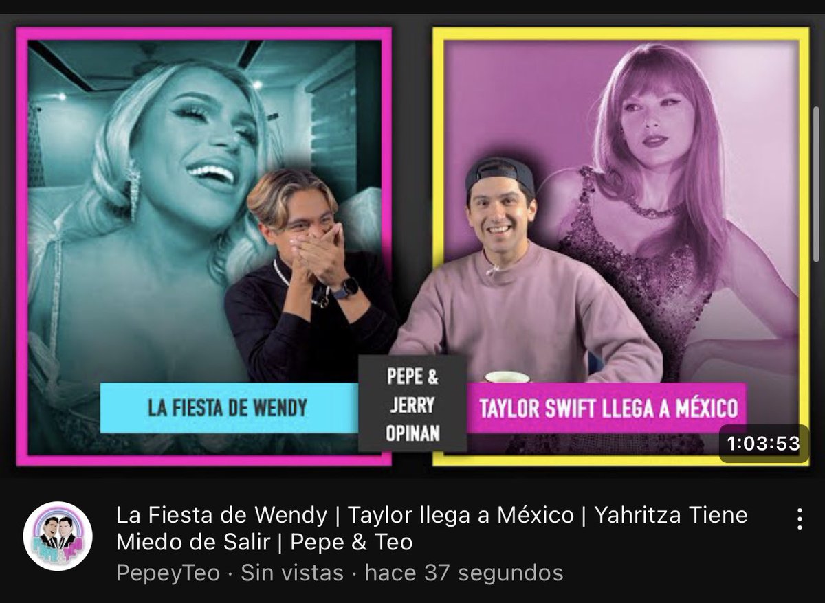 soyolivermedel's tweet photo. Ay que fantasía ya tenemos el #PYTO de la semana en el canal @PepeYTeo con @Ricardo_Peralta y @jerryvelazquez
Vayan a ver el chisme
https://t.co/nCncqo7cvg https://t.co/qnH3oEBjpb