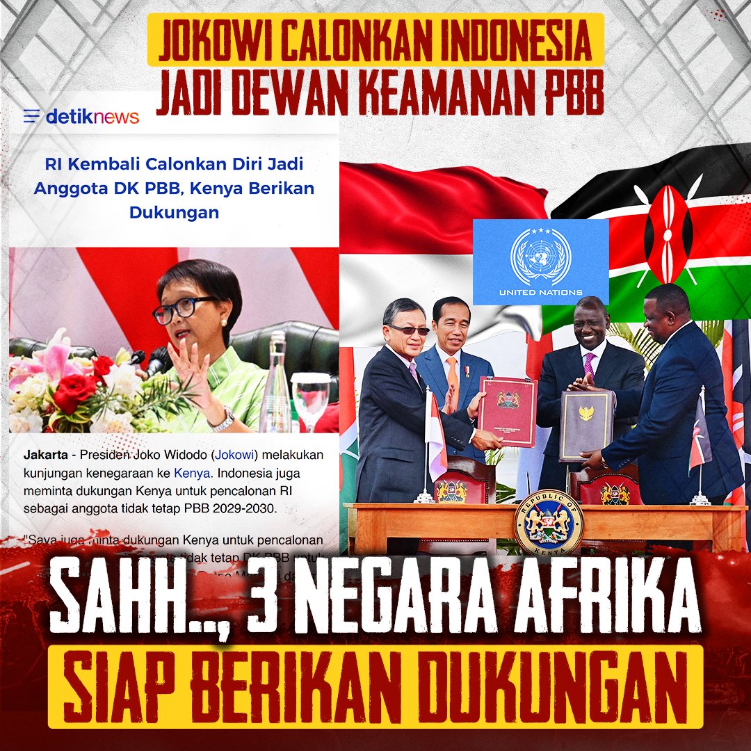 Alhamdulillah, Jokowi Resmi Jadi Presiden Dewan Keaman PBB, setelah 3 Negara Afrika Nyatakan beri dukungan untuk Indonesia.
WR 1 BEM UI Kamis Honda Fajri Butuh SNSD NCT 2023 Messi princess jaemin
#benbvolliefde #Prigojine #Canakkale #BRICSSummit2023