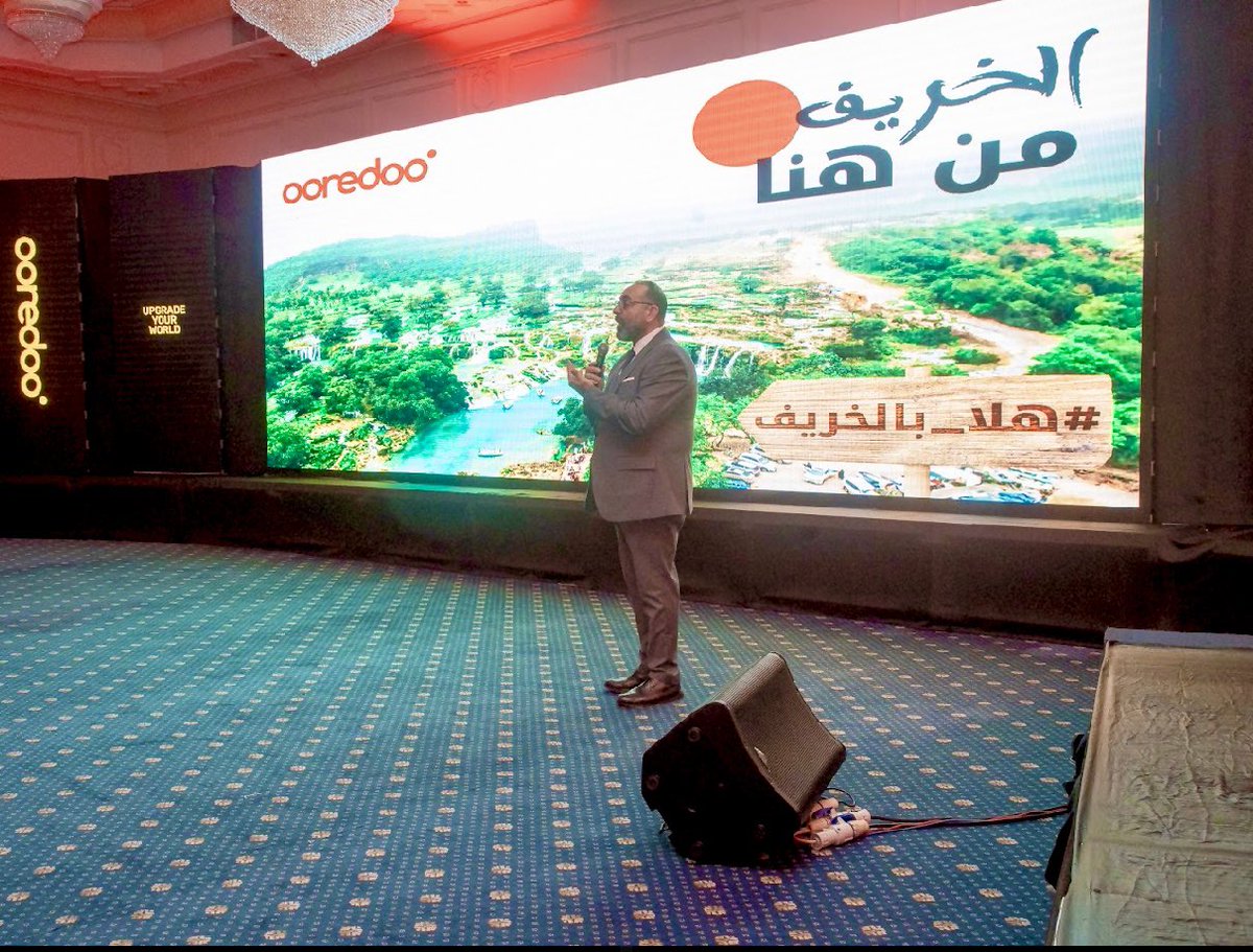 a_diwan75's tweet photo. Ooredoo Gala Dinner in Salalah! Under the patronage of H.H Sayyid Marwan Bin Turki Al Said Governor of Dhofar! Sharing our corporate achievements, strategic role in Oman enabling 2040 vision, and  highlighting our social contributions to Omani community! #ooredoo #ooredoooman https://t.co/3bAMGv6fYG