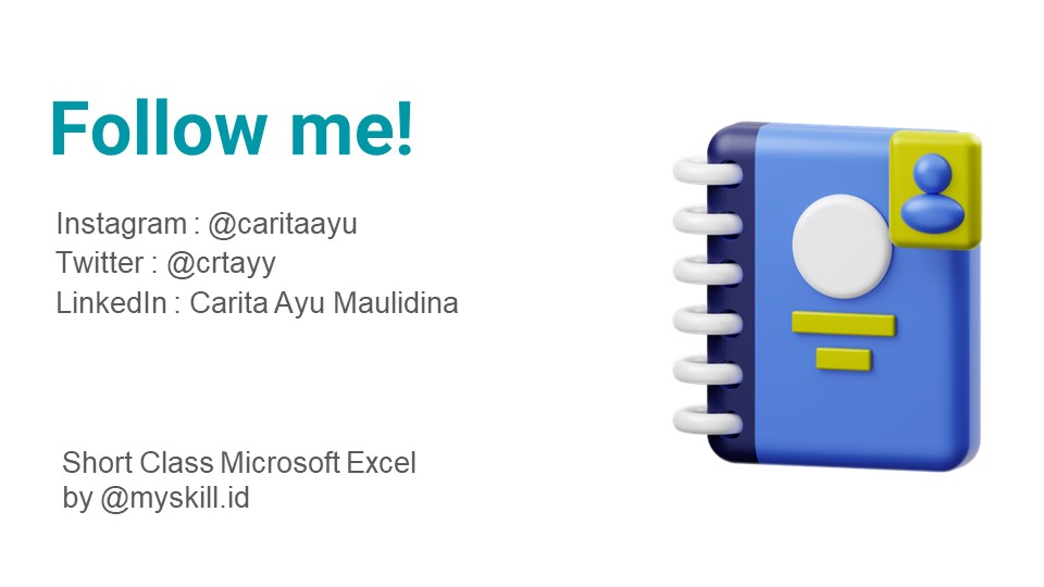 crtayy's tweet photo. Short Class Leraning Basic Microsoft Excel by @myskill_id
Rekomen banget buat yang cari bootcamp untuk switch career, tambah pengetahuan, atau sekedar isi waktu luang, penjelasannya padat dan materi bisa ditonton ulang.

#learnatmyskill https://t.co/0nVE7VcjWd