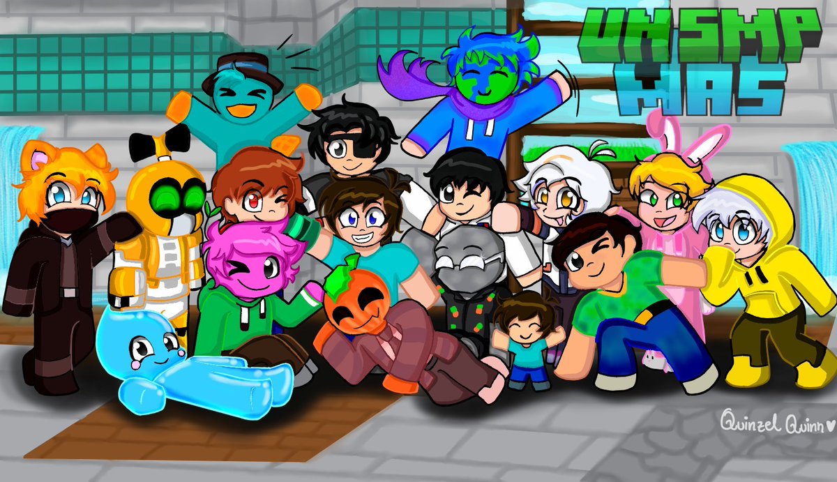 Quinzel566's tweet photo. Dibujé a... !!TODOS DE #UnSMPMas YUPI!! 
le puse todo mi cariño y esfuerzo, me hizo feliz dibujarlo que espero q les guste también 🥹
(nosoybuenadandotantosdetallespiipipi :c)
chauu >w<
#FanartparaAnd #PapiEdgerArt #ZaxonFanart #FanartParaJardred #TioRocaFanart @AguaFresquita_ https://t.co/nDJNqt1xS7