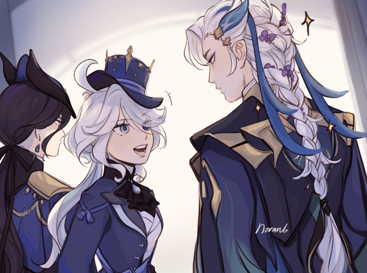 hits neuvillette with that one scene from tangled