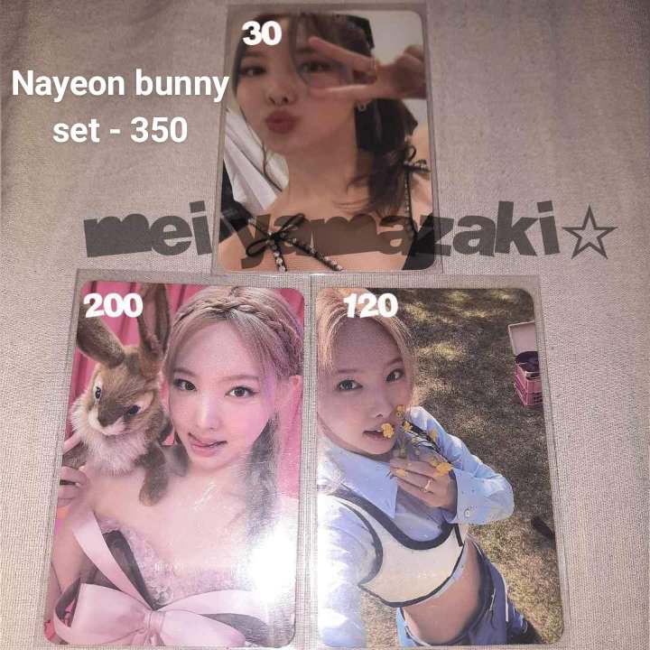 aechs13's tweet photo. WTS LFB PH
 aespa pcs, mostly winter. Bunnyeon pc set(RESELLING)

Prices are in the picture.

Mod : Jnt or lbc 
Mop : Gcash only

T. winter, ningning, karina, giselle, Bunnyeon pc ph aespa twice https://t.co/PW0AMxVpw1