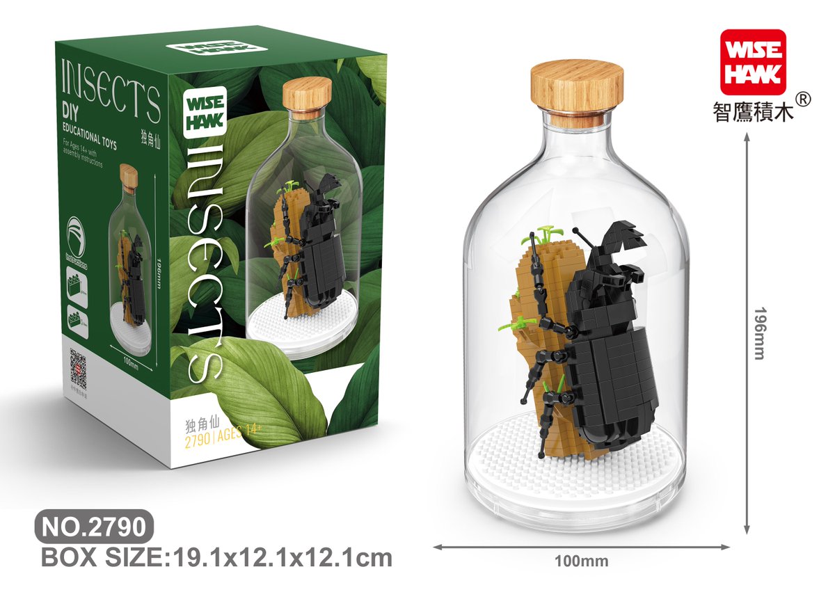 WiseHawkblock's tweet image. Unicornbeetle#wisehawkblock #nanoblock #lego #WiseHawk