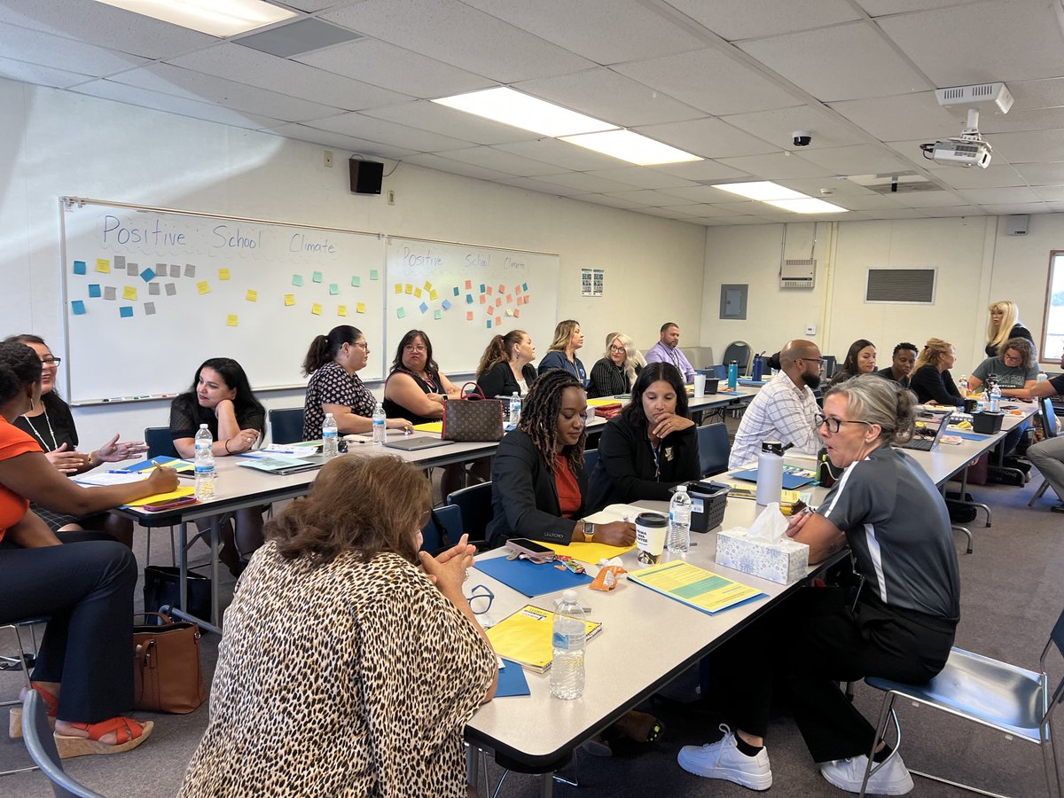 We had some great conversations at today’s annual Student Services Administrator Workshop. #PositiveSchoolClimate ⁦@DrAnthonyOrtiz⁩ ⁦@ColtonJUSD⁩
