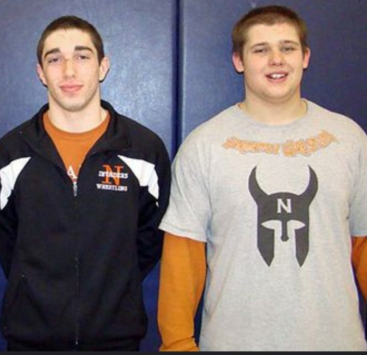 NHSGirlsWrestle's tweet photo. History Check!!! Who are these two wrestlers who competed and wrestled for your Normandy Invaders?!? #Studs https://t.co/ZW8KPMxhXF