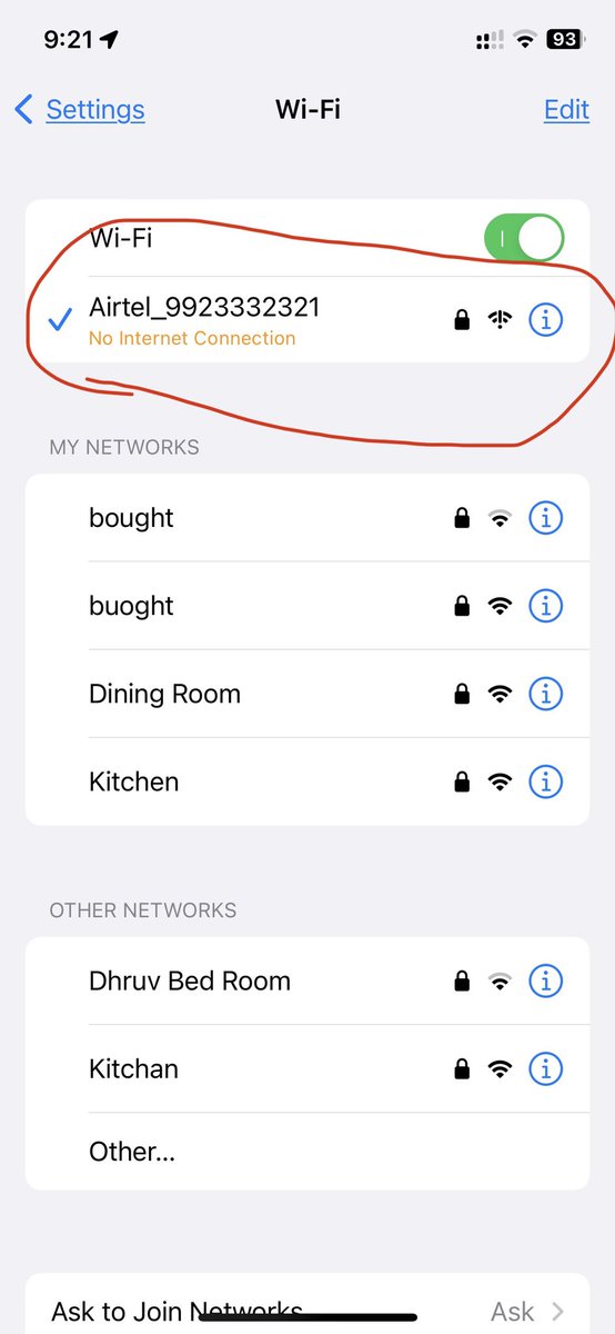 adidaga's tweet photo. @airtelindia @Airtel_Presence utter rubbish service. No resolution from your team since 15 days https://t.co/WIuIouFJsa