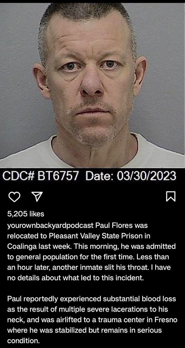 Credit to Chris <a href="/YOBPodcast/">Your Own Backyard Podcast</a> for the (continued) information on Paul Flores.

As always, prayers for the Smart family and their loved ones.

#PaulFlores
#KristinSmart