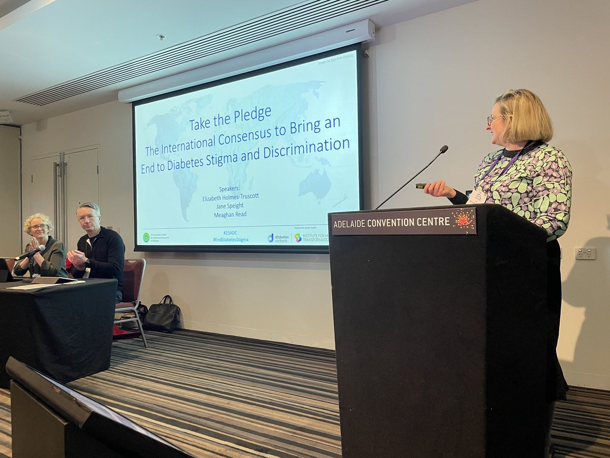Prof Jane Speight #EndDiabetesStigma tweet media