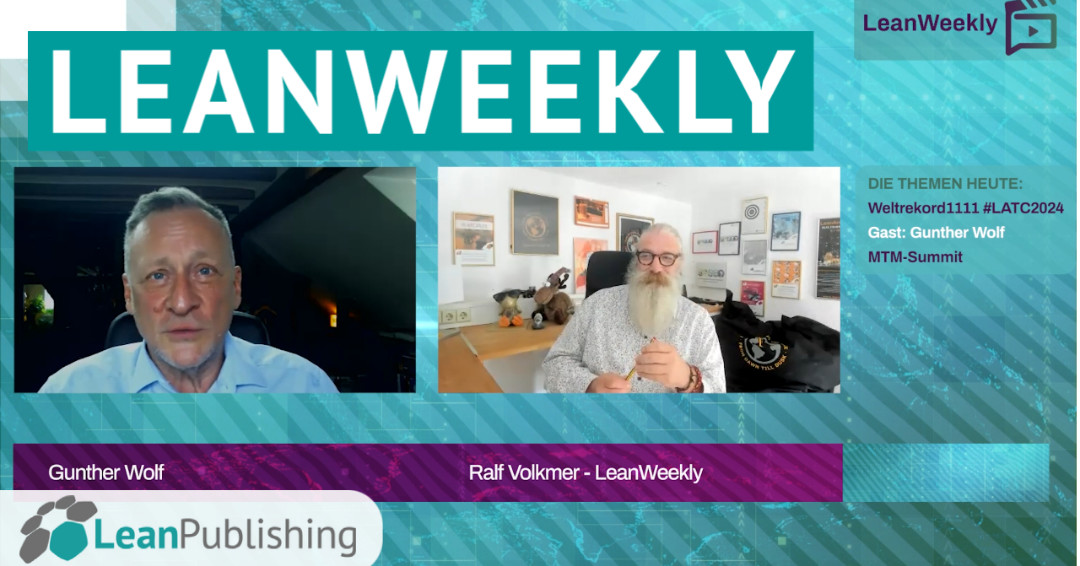 LeanKnowledge's tweet photo. Zu Gast in dieser Folge von #LeanWeekly bei unserem Kollegen Ralf Volkmer war Gunther Wolf (ab Minute 08:31), der vor 40 Jahren eine Beratungsgesellschaft in den Niederlanden geründet hat und entwickelte dort das Konzept des Outdor Trainings. https://t.co/cozgJsEyPJ https://t.co/pLZlcFKZV2