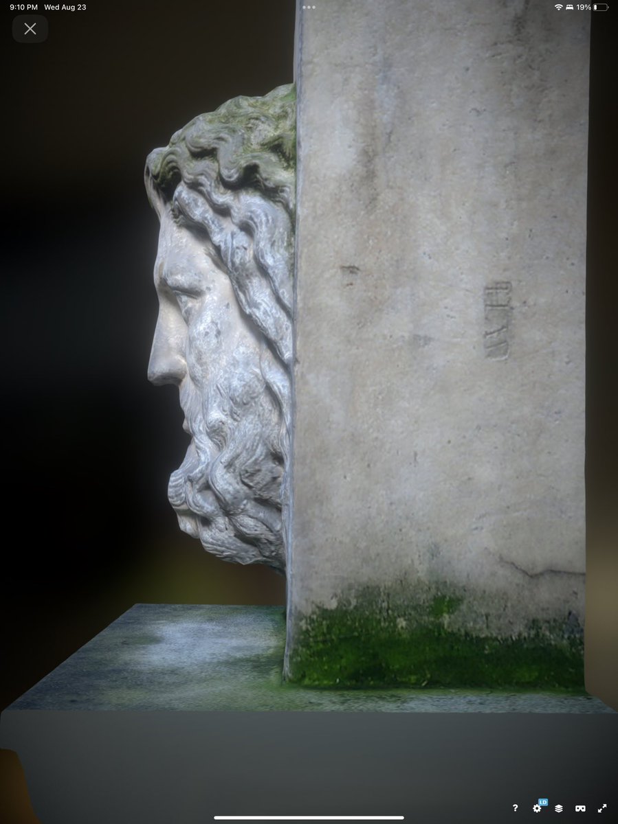 <a href="/BuffyAntiqua/">Christian Lehmann</a> <a href="/debscavator/">Dr. Debby Sneed</a> <a href="/diffendale/">dan diffendale</a> It's a generic Coade Stone keystone head. In Bedford Square, there are Georgian row houses, each with this head over the doorway. The Sketchfab scan below shows both sides of the Dickens head. One side says COADE, the other ...?  sketchfab.com/3d-models/keys…