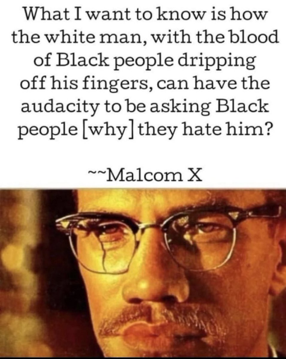 The philosophy of Malcolm X. He was 100% correct.#BlackTwitter.#CombatAntiBlackMoveMent.#BlackAugus .