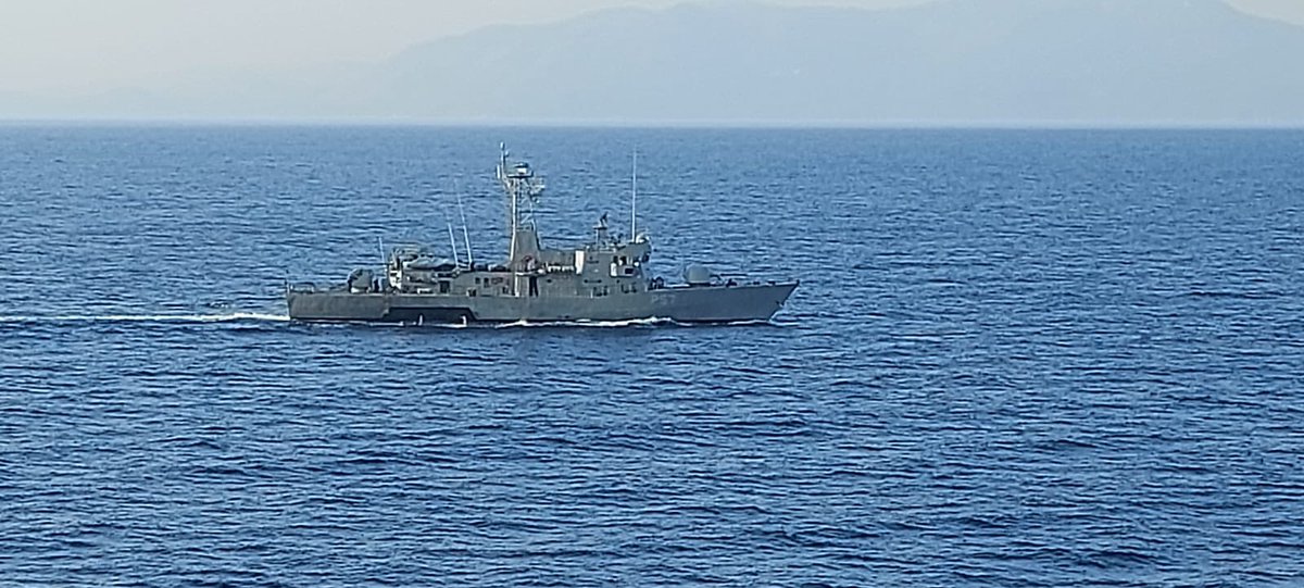 deu_flotilla2's tweet photo. Übungen (#PASEX) & Personalaustausch (#CROSSPOL) mit #Partnern dienen dem gemeinsamen Beüben von #Fähigkeiten & Stärken des gegenseitigen Verständnisses. #EGV FRANKFURT AM MAIN führte bei der #NATO-Unterstützungsmission #Ägäis ein PASEX/CROSSPOL mit der GRC Einheit HS KASOS durch https://t.co/kARrLyfZA9