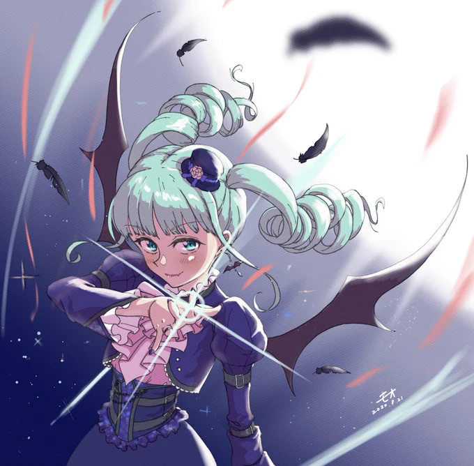 PRドレス難しいので描いた絵が少ない