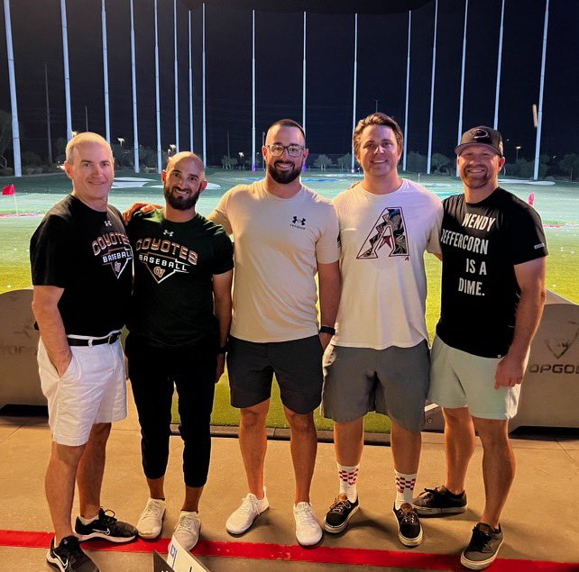 Our coaches had a great time supporting Swim &amp; Dive at Top Golf! A huge part of our program is showing the rest of the #CVFamily how much we appreciate their hard work &amp; commitment to our school!  #TheCampoWay