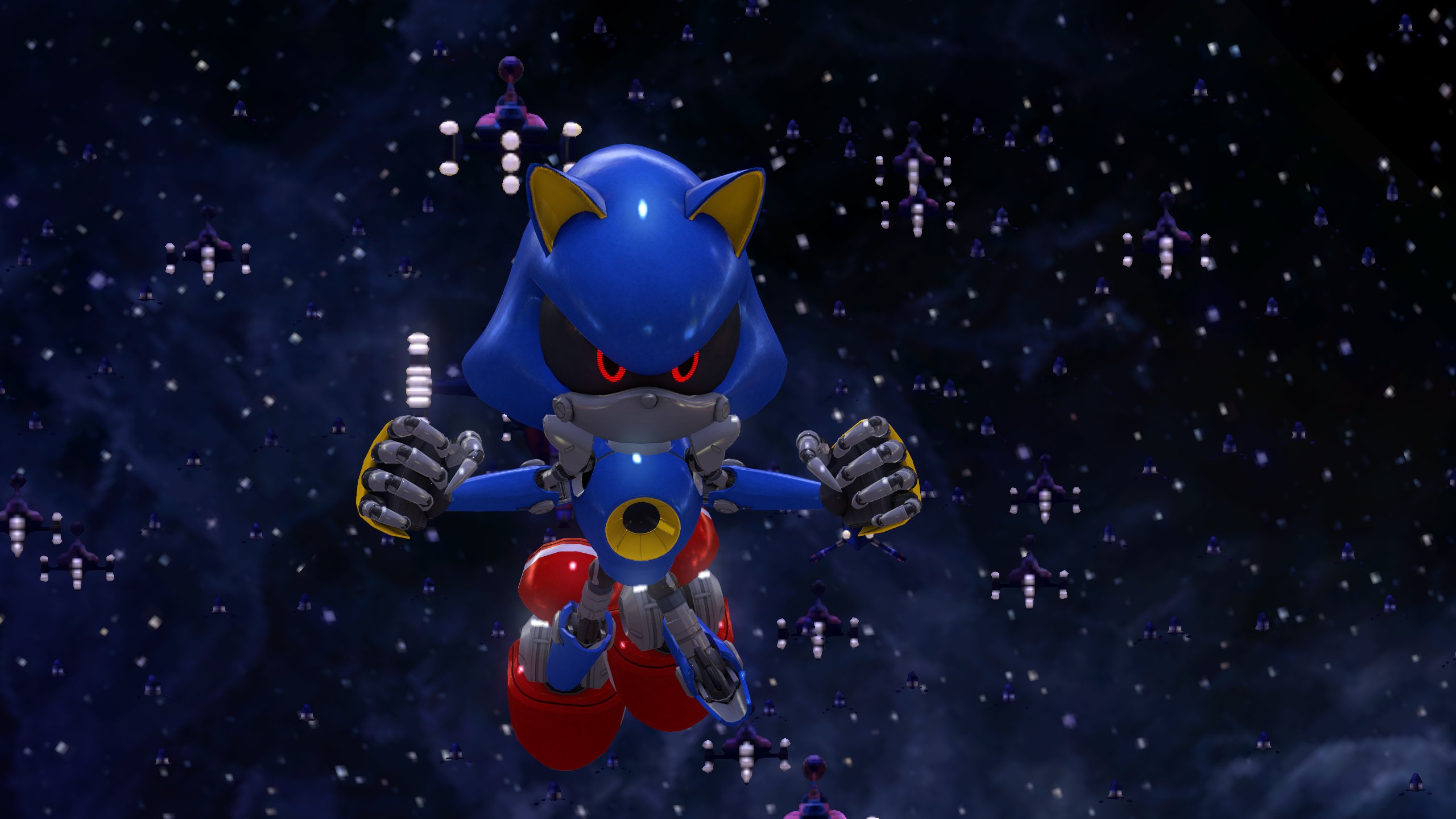 Sonic Loreposting on X: Talking about Neo Metal Sonic, this last one is Metal  Sonic but with a new body built by himself, when Eggman modified his AI  making him become more